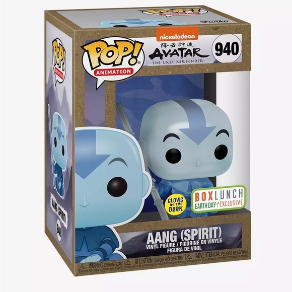 Funko Aang Spirit Figure - Earth Day Exclusive! - #940 - Picture 10 of 11